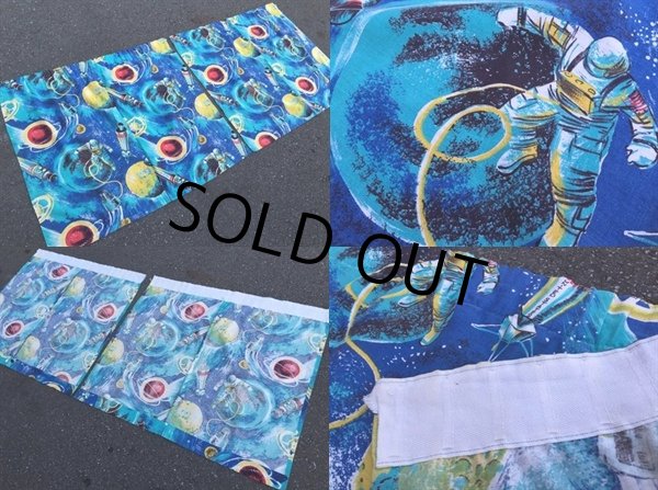 画像2: Vintage Curtain Set / Space (DJ145) (2)