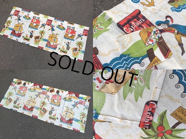 画像2: 70s Vintage Curtain / Captain Kids (DJ152) (2)