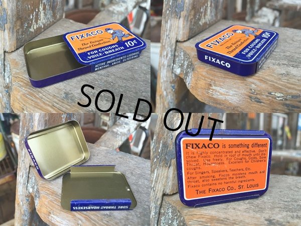 画像2: Vintage FIXACO Tablet Can (DJ137) (2)