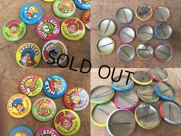 画像2: 70s Vintage Badge Set of 7 (DJ160) (2)