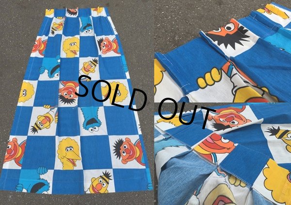 画像2: Vintage Curtain / Sesame Street (DJ182) (2)