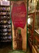 画像1: Vintage Coca-Cola Fish Tail Tin Sign (DJ212)  (1)