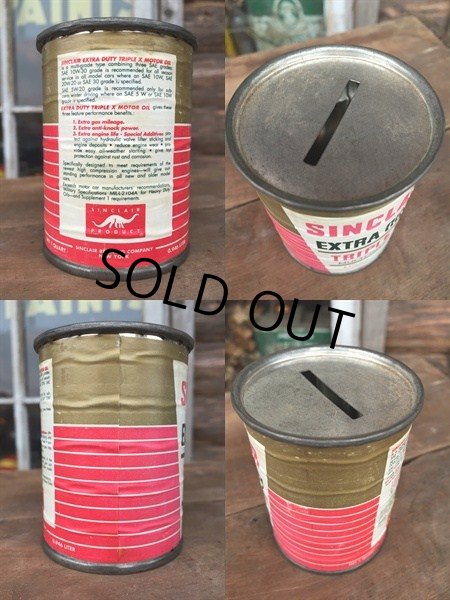 画像2: Vintage Sinclair Bank Can (DJ225) (2)