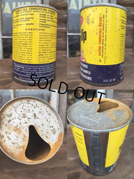 画像2: Vintage GASITE Engine Tune-Up Can (DJ219) (2)