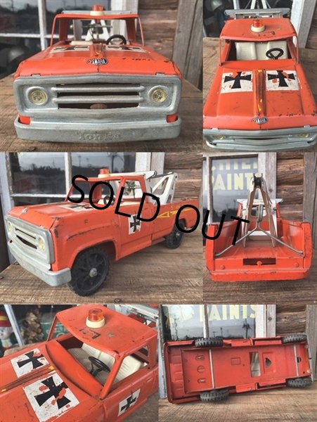 画像2: 60s Vintage Tonka Wrecker Pickup Track (DJ241) (2)