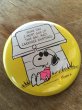 画像1: Vintage Snoopy Badge / Joe Cool (DJ311) (1)