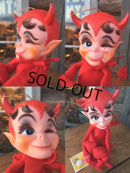 画像2: 60s Vintage KAMAR RedDevil DOLL  (DJ316) (2)
