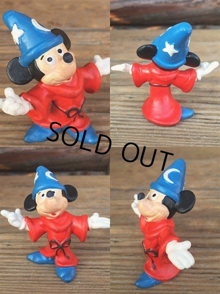 画像2: Vintage Disney Mickey PVC / Fantasia (DJ318) (2)
