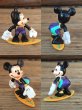 画像2: Vintage Disney Mickey PVC / Surfin (DJ325) (2)