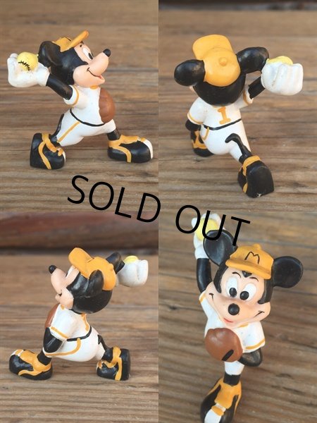 画像2: Vintage Disney Mickey PVC / Basseball (DJ326) (2)