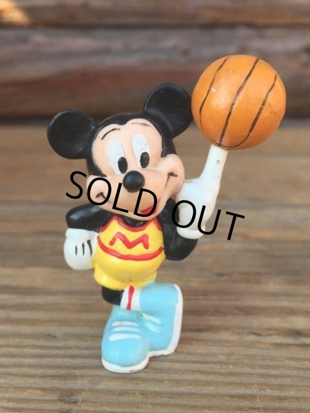 画像1: Vintage Disney Mickey PVC / Basketball (DJ328) (1)