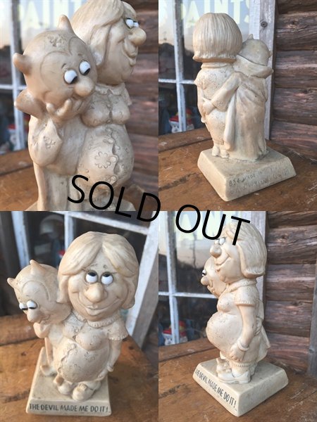 画像2: 70s Vintage Message Doll / THE DEVIL MADE.... (DJ342) (2)