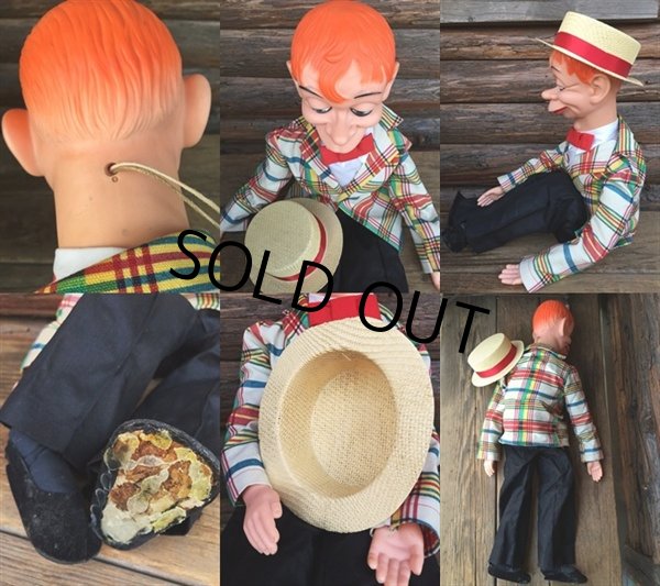 画像3: 60s Vintage Mortimer Snerd Ventroloquist Doll (DJ358) (3)