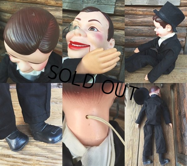 画像3: 70s Vintage Charlie McCarthy Doll (DJ357) (3)