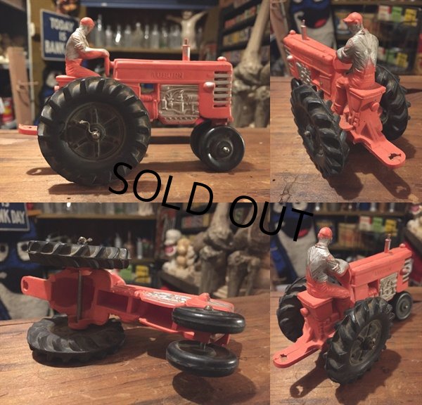 画像2: Vintage AUBURN Rubber Toy Tractor (DJ381) (2)