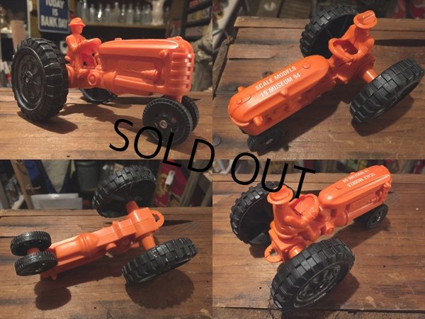 画像2: Vintage Plastic Toy Tractor #A (DJ380) (2)