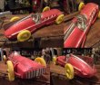 画像2: Vintage AUBURN Rubber Toy Race Car (DJ378) (2)