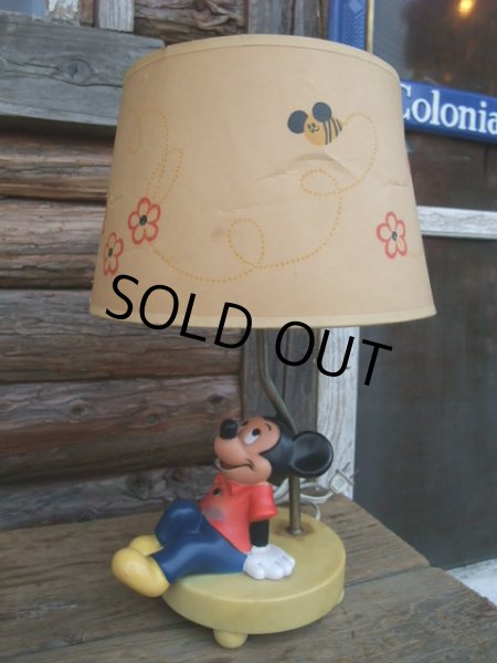 画像1: SALE Vintage Mickey Lamp (DJ407) (1)