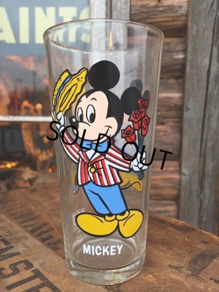 画像1: 70s Vintage Pepsi Glass / Mickey (DJ426) (1)