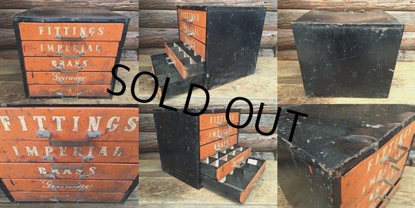 画像2: Vintage 5 Drawer Cabinet (DJ445) (2)