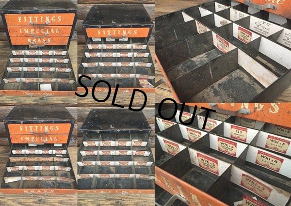 画像3: Vintage 5 Drawer Cabinet (DJ445) (3)