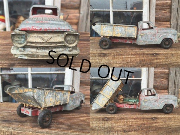 画像2: 50s Vintage Hubley Diecast Dump Truck (DJ447) (2)