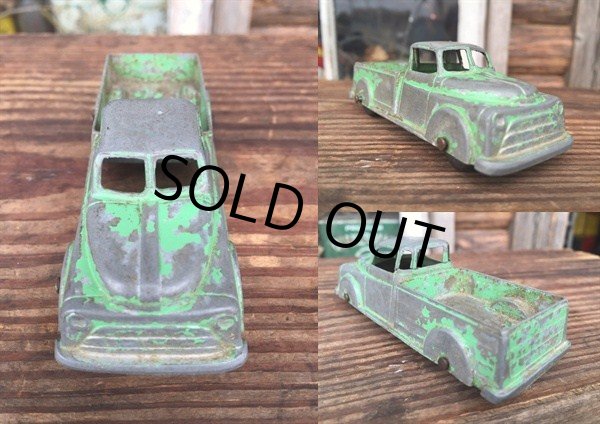 画像2: 50s Vintage Tootsie Toy Diecast Pic Up Truck (DJ452) (2)