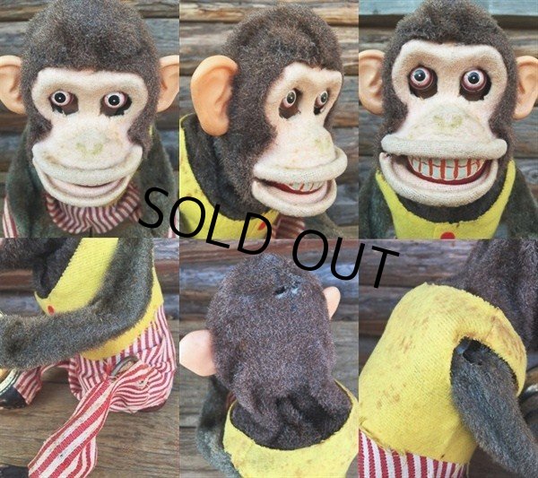 画像3: Vintage Musical Jolly Chimp Loose #A (DJ455) (3)