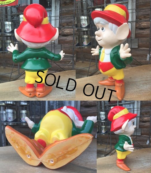 画像2: 80s Vintage Keebler Ernie Plastic Doll (DJ459) (2)