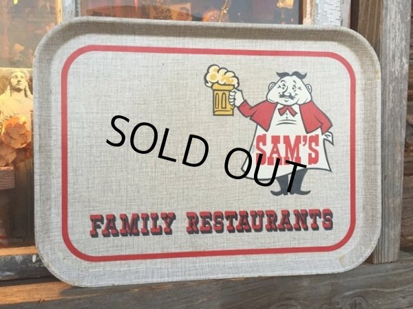 画像1: Vintage SAM'S Family Restaurants Food Tray (DJ465) (1)