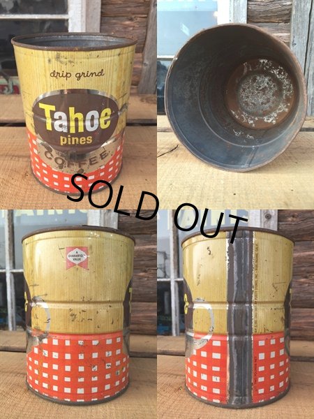 画像2: Vintage Tahoe Coffee Can Two Pounds (DJ471) (2)