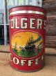 画像1: Vintage Folger's Coffee Can Two Pounds #J (DJ470) (1)