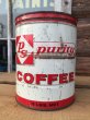 画像1: Vintage PS Coffee Can Two Pounds (DJ474) (1)