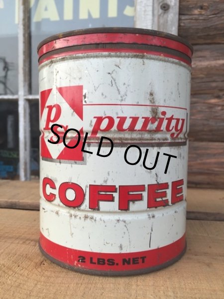 画像1: Vintage PS Coffee Can Two Pounds (DJ474) (1)