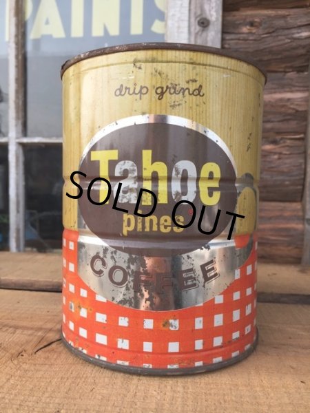 画像1: Vintage Tahoe Coffee Can Two Pounds (DJ471) (1)