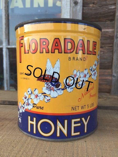 画像1: Vintage Floradale Honey Can (DJ479) (1)