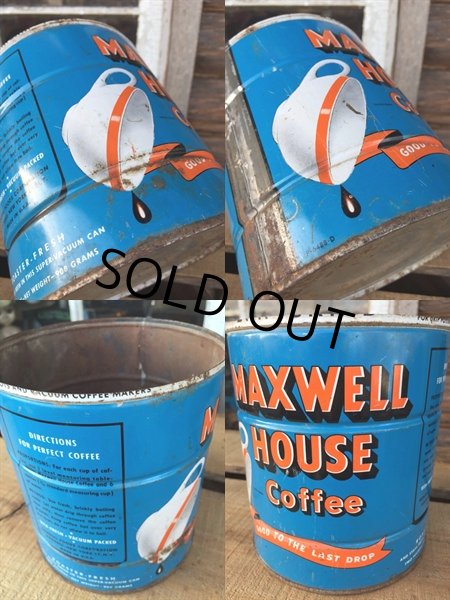 画像3: Vintage Maxwell House Coffee Can Two Pounds #G (DJ477) (3)