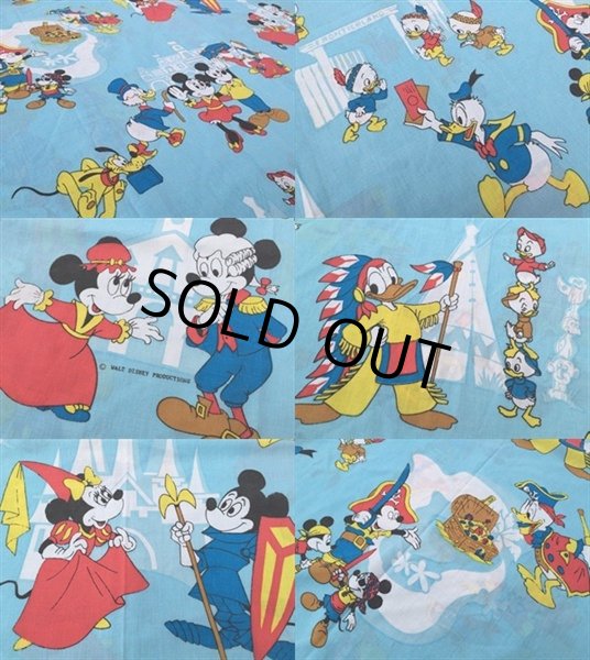 画像3: Vintage Flat Sheet / Disney American History (DJ504) (3)