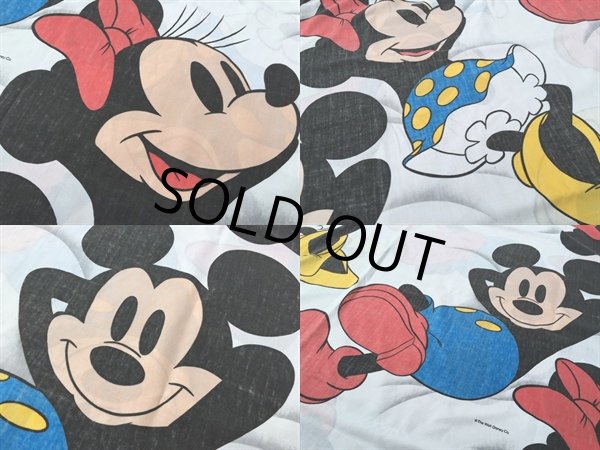 画像3: Vintage Flat Sheet / Big Mickey & Minnie (DJ512) (3)