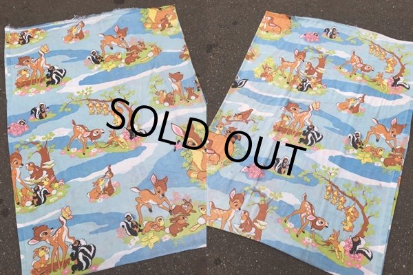画像2: Vintage Flat Sheet / Bambi (DJ513) (2)