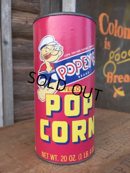 画像1: Vintage Popeye Popcorn & Bank Can (DJ515) (1)