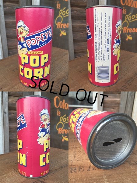 画像2: Vintage Popeye Popcorn & Bank Can (DJ515) (2)