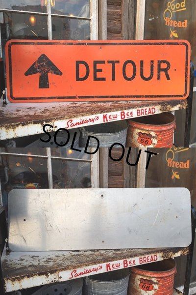 画像3: Vintage Road Sign DETOUR (DJ572) (3)