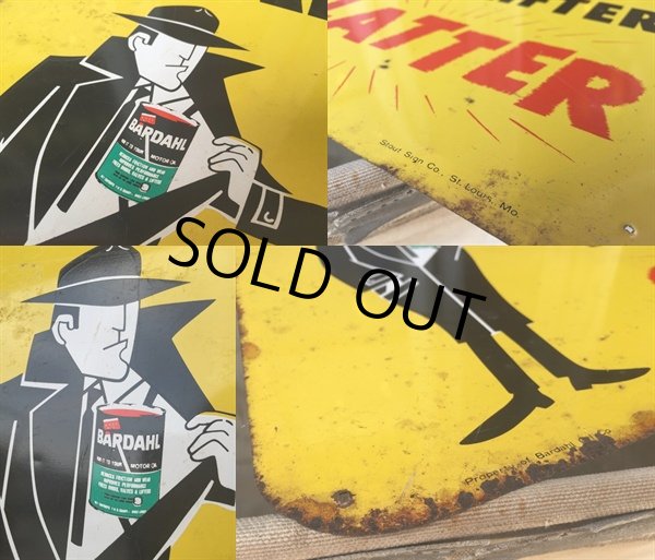 画像2: Vintage BARDAHL OIL Sign  (DJ570) (2)