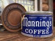 画像1: Vintage Tin Can / Manning's Coffee (DJ590) (1)