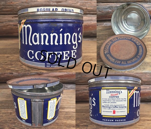画像2: Vintage Tin Can / Manning's Coffee (DJ590) (2)
