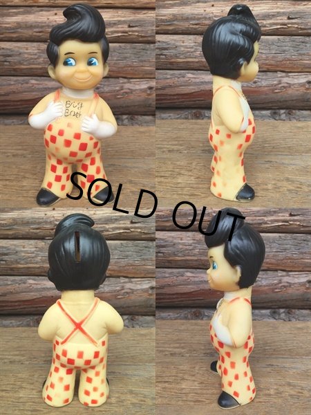 画像2: 70's BIG BOY VINYL DOLL BANK - U (NK079)  (2)