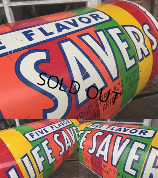 画像3: Vintage LIFE SAVERS Giant Bank Trush Can (DJ626） (3)