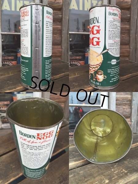 画像2: Vintage Borden Egg Nog Can (DJ650） (2)
