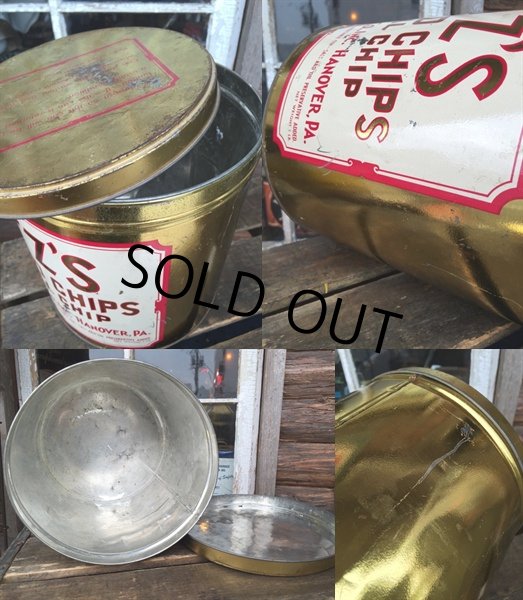 画像3: Vintage UTZ'S Potato Chips Can (DJ652） (3)